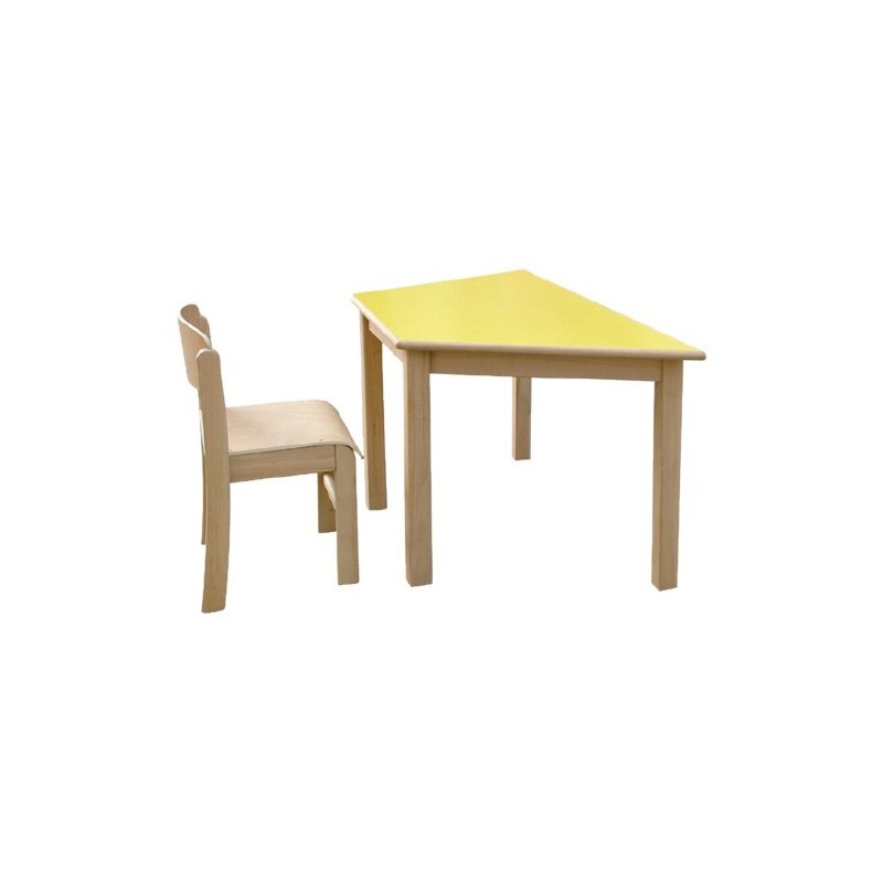 Mesa De Madera - Modelo 4 Trapecio