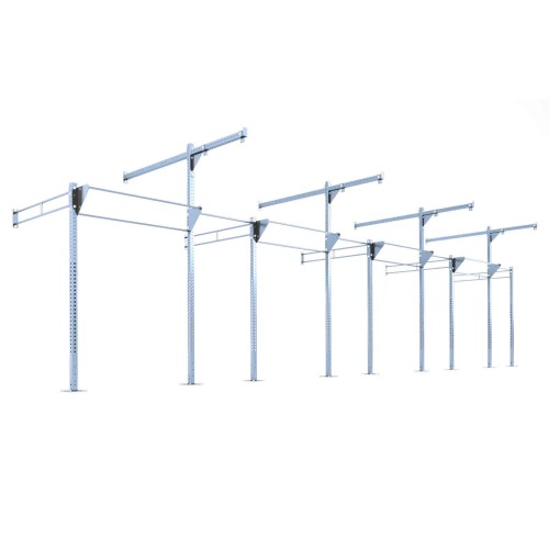 Estructura funcional galvanizada E6 E7 para Exterior