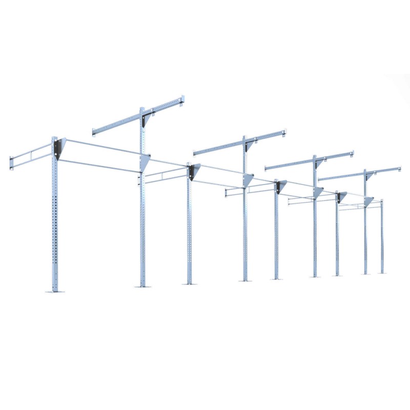 Estructura funcional galvanizada E6 E7 para Exterior