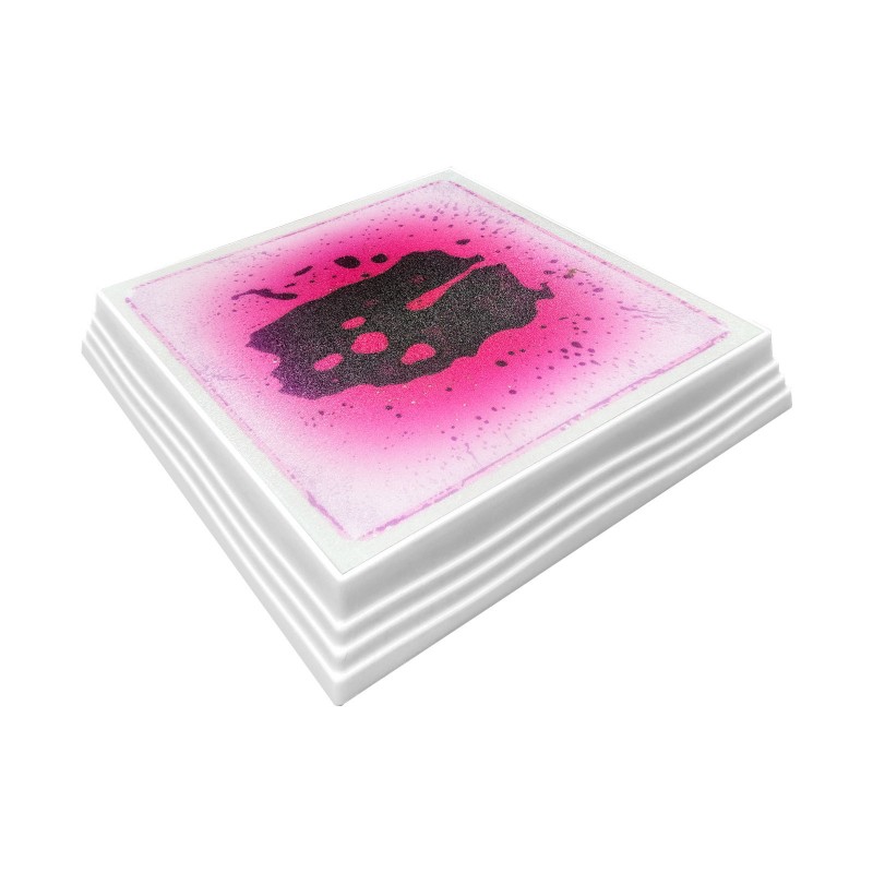 Bases Cuadradas con Líquido e Iluminación LED – Set de 6