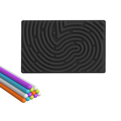 Sensory activity board RECTANGLE (17.5x11x1.3cm)