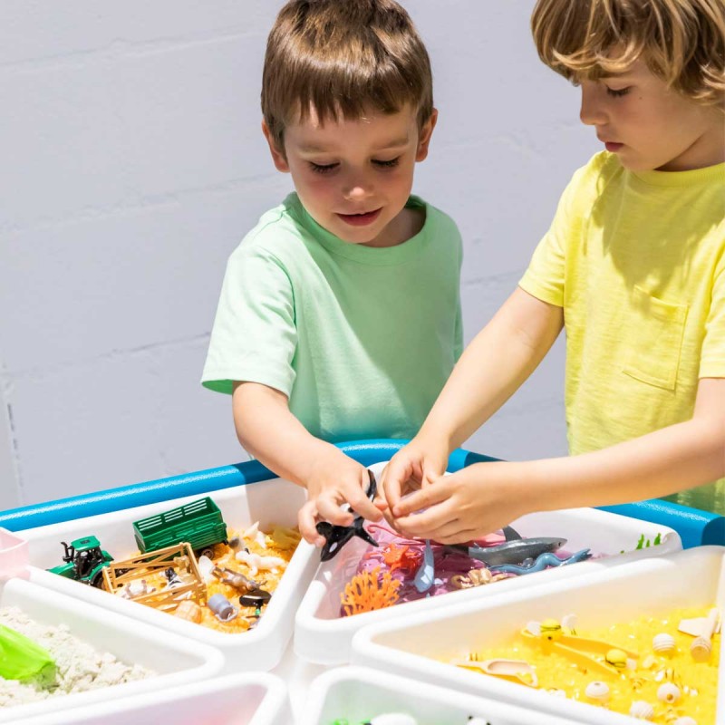 Set of removable compartments for TUFF TRAY sensory tray (6 Pcs.)
