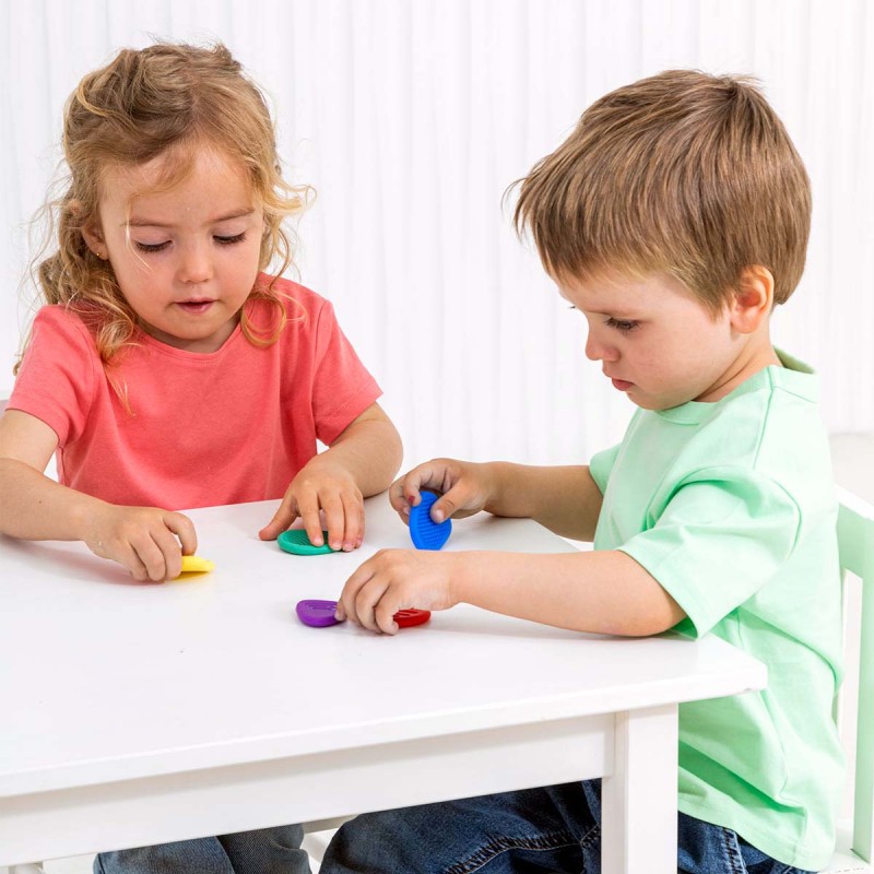 Silicone Sensory Stones - Set of 6