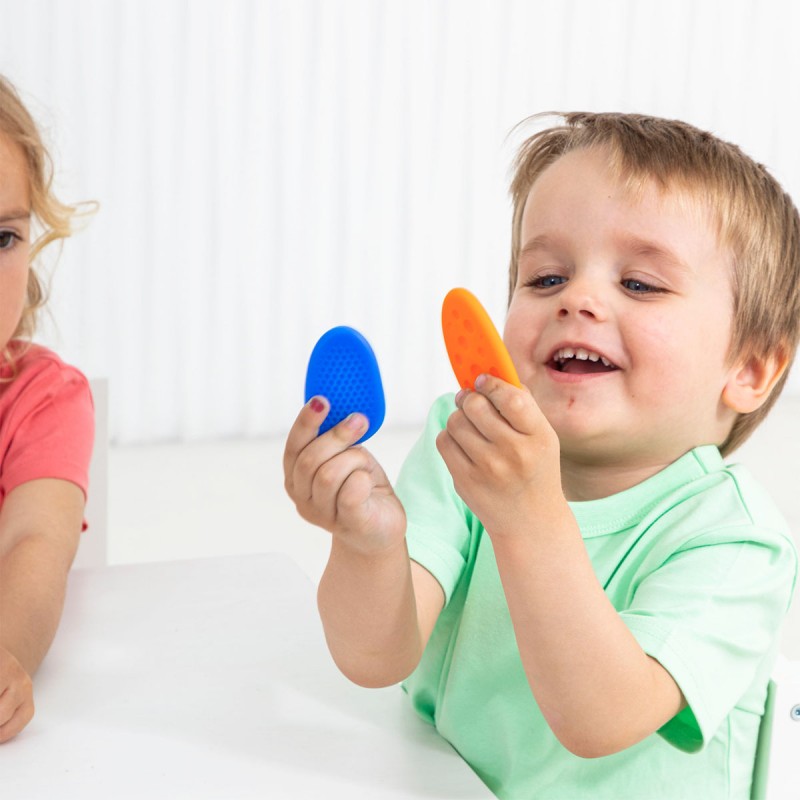 Silicone Sensory Stones - Set of 6