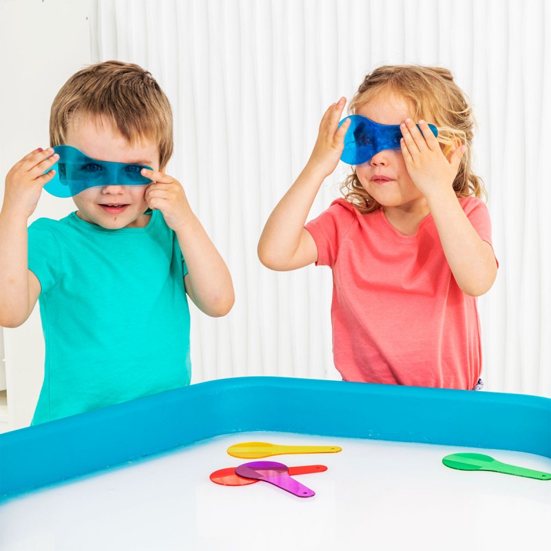 Transparent color palettes