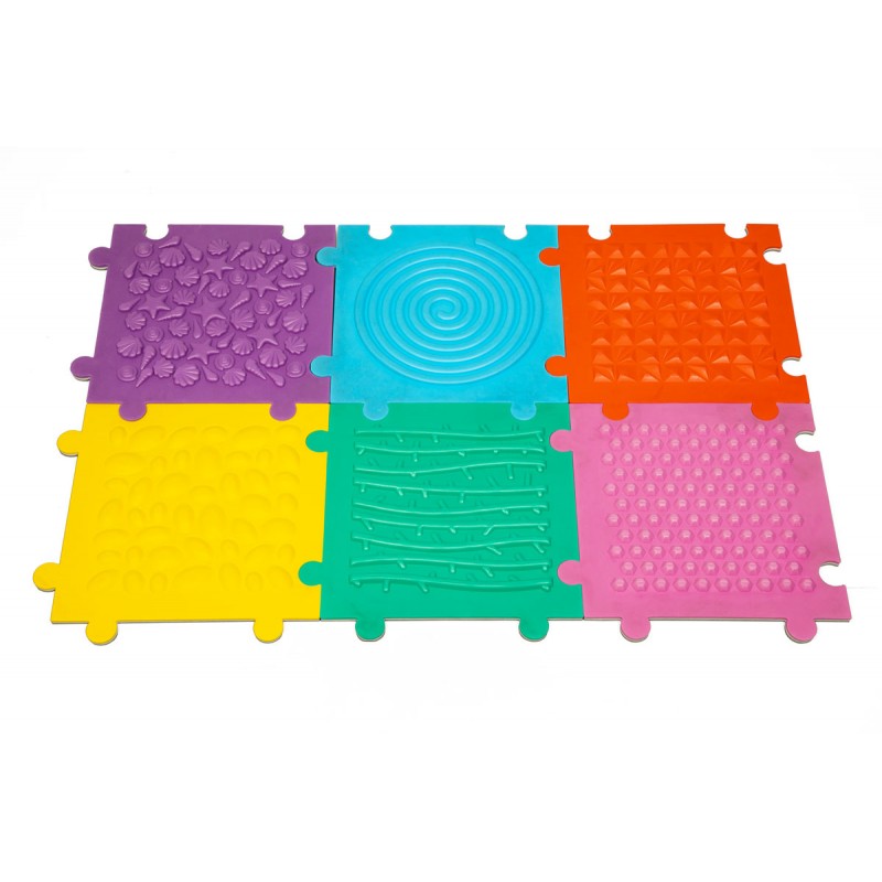 Textured Puzzle Floor (Set of 6 pieces)