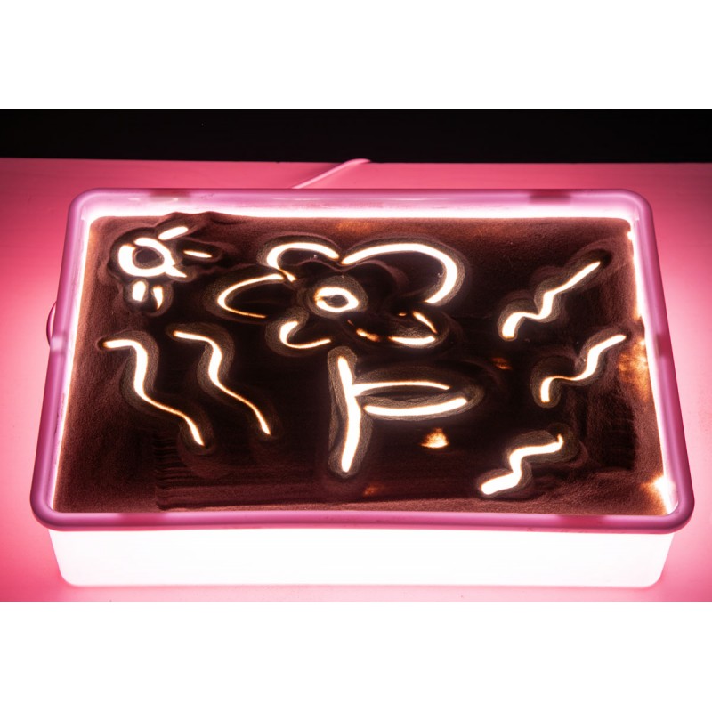 Caja de luz - dibujos arena
