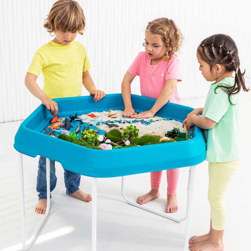 Tuff Tray sensory tray with adjustable stand