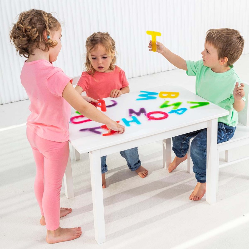 Liquid sensory letters