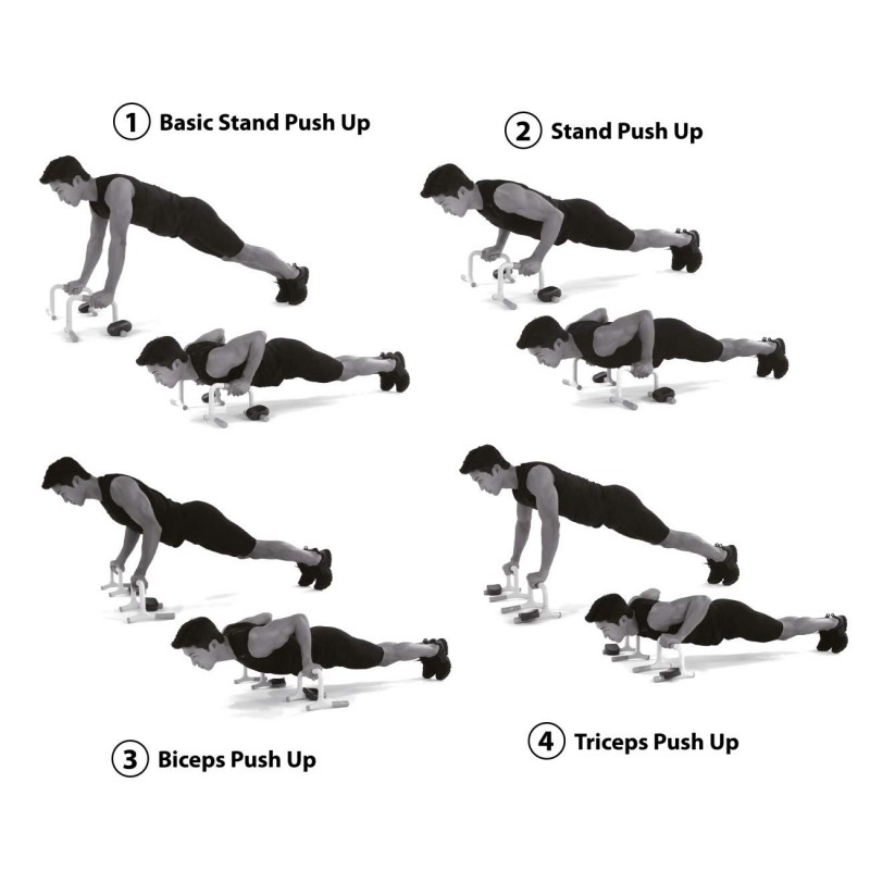 Soporte para felexiones - Push up bars