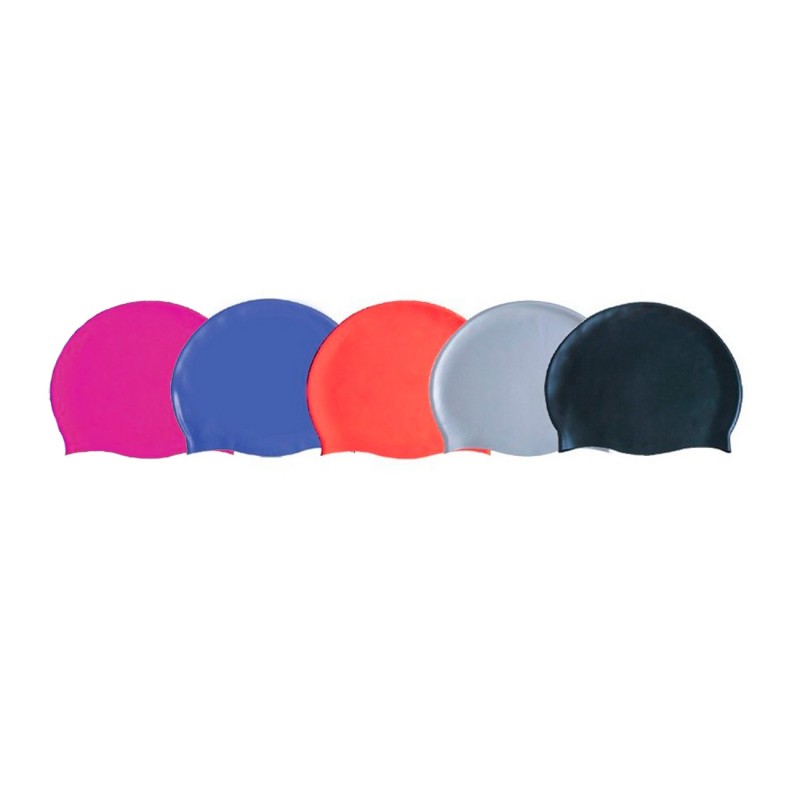 Silicone bathing cap