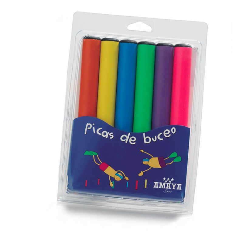 Set of 6 Diving Sticks PE – Pool Game