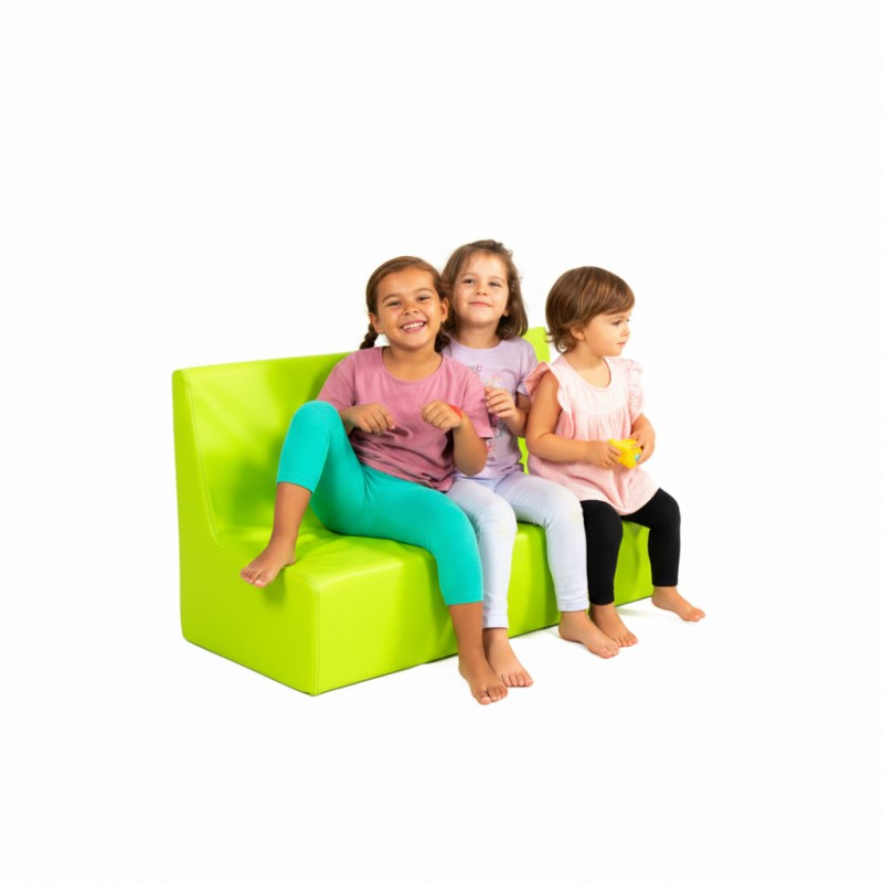 Foam synthetic leather sofa