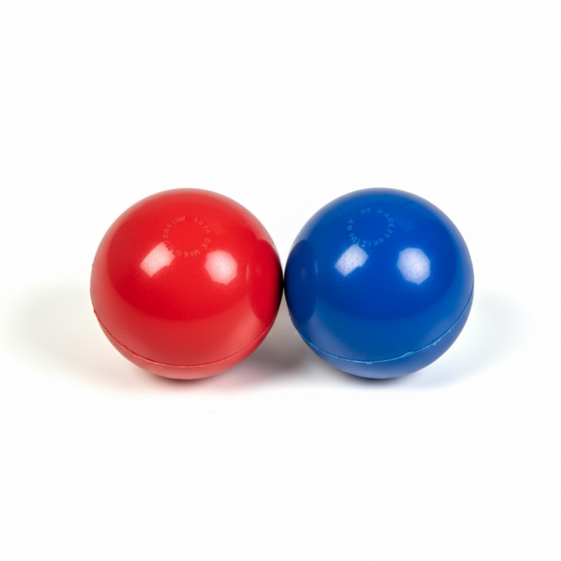 Pelota hockey blanda Ø70mm. Pack 6 u. (Termoplástico)