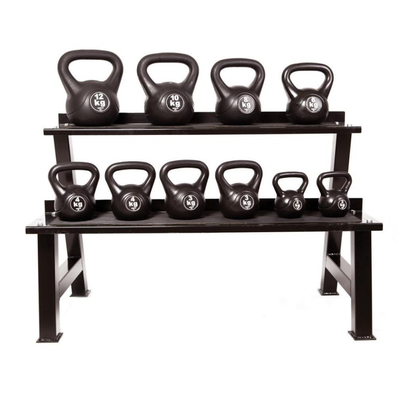 Kettlebells rack