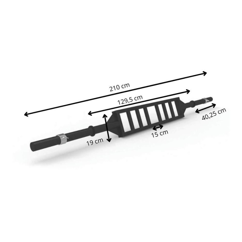 Olympic Multi-Grip Bar – Swiss Bar