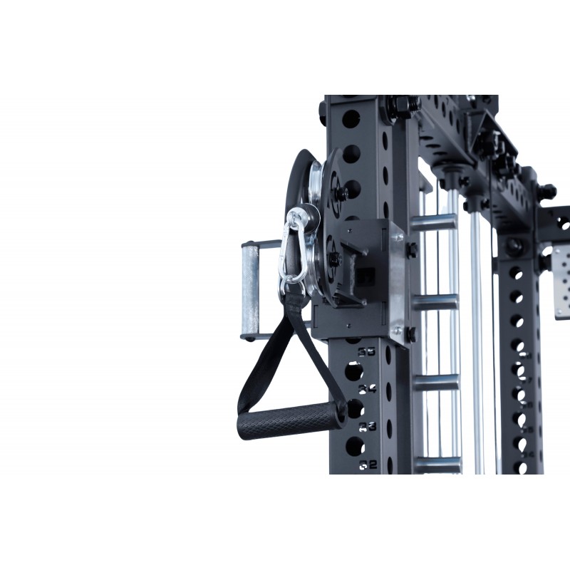 Professional Multifunctional Cage | Power Rack + Smith + Dual Pulley Pro Series