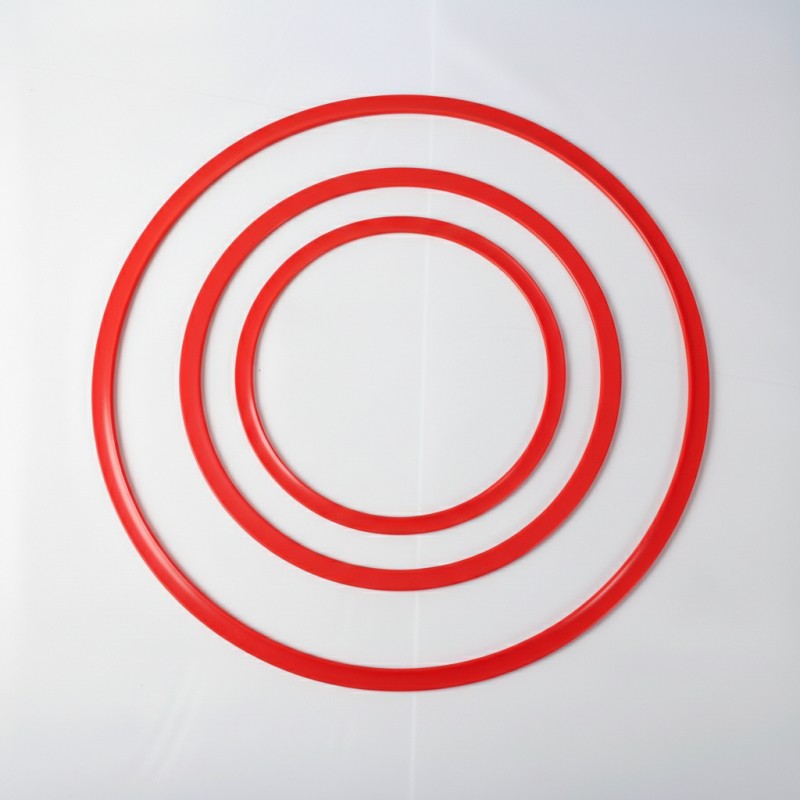 75-Piece Psychomotor Hoops Set – Single Color – 3 Sizes