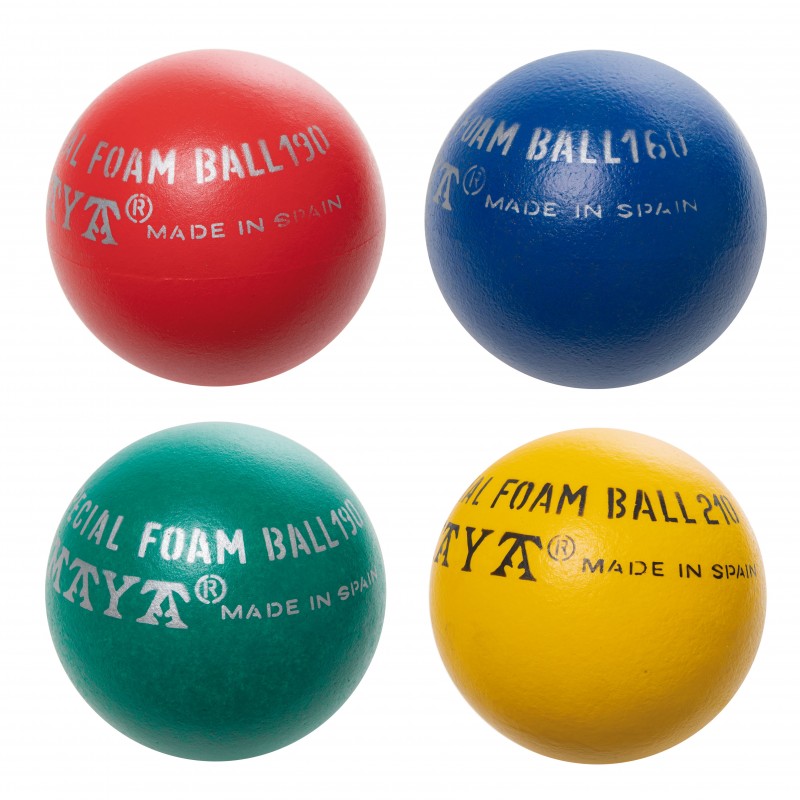 Pelota Foam Recubierta – Set Monocromo de 12 Unidades
