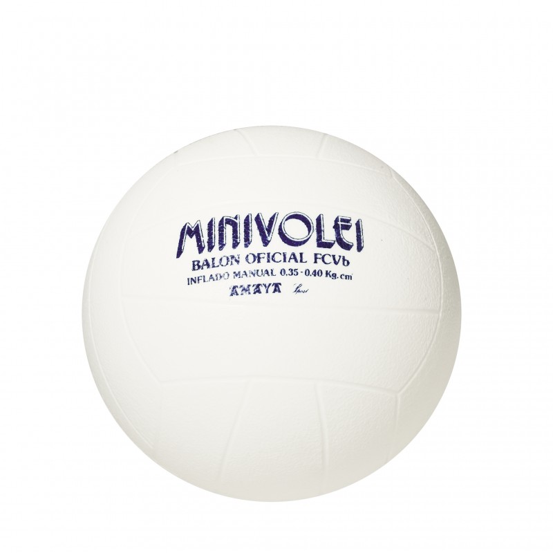 Set 12 Balones MiniVolley TPE Blanco Ø190 mm
