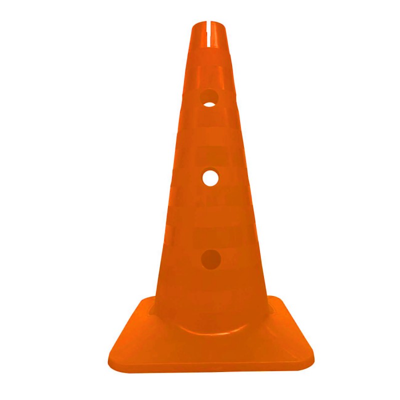 Set of 12 PE Training Cones 42 & 52 cm – Single Color
