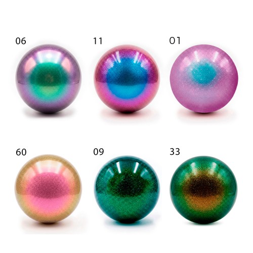 Pelota de Gimnasia Rítmica Glow Iridiscente