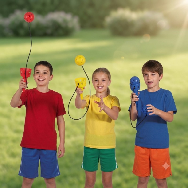 Cup-and-Ball Game – Classic Outdoor Toy