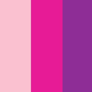 Light Pink / Fluor Pink / Purple